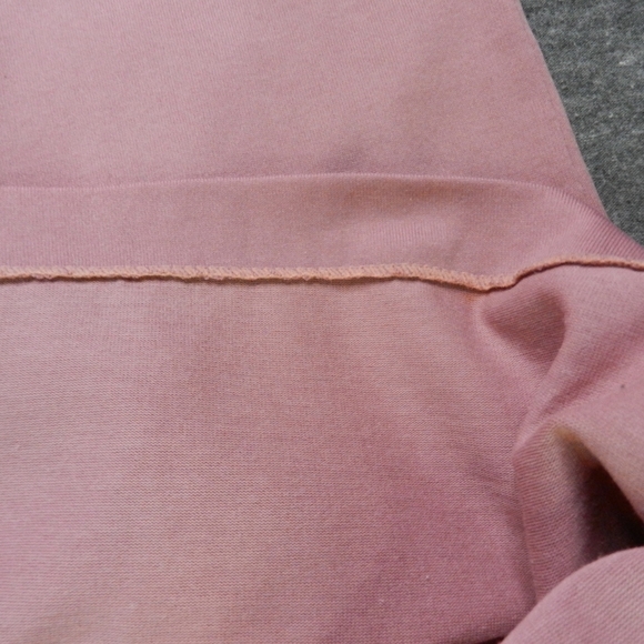 VINTAGE Enro Featherlock Shirt Size XL Pink Rose Polo Double Pocket - Picture 5 of 12